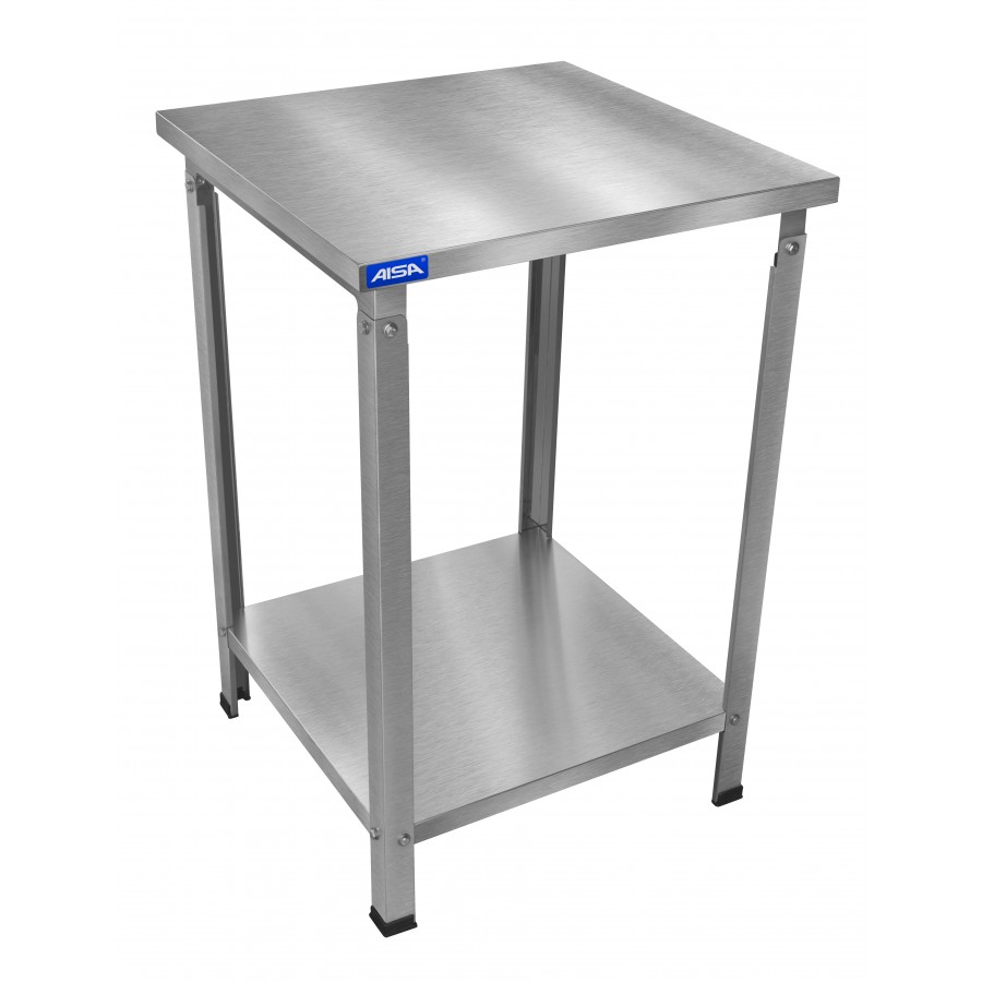 Mesa de Inox Paneleiro Liso Cego 60 x 60 - Aisa